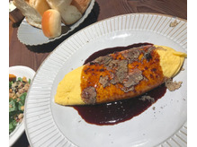 トリュフのオムレツ