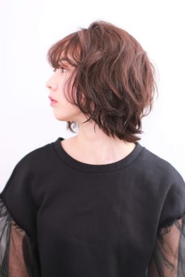 ニュアンスウルフヘア