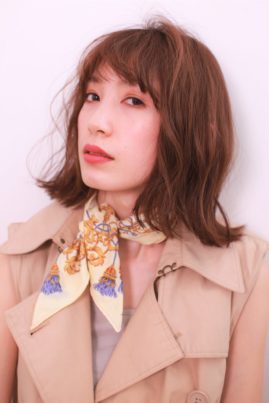 レイヤーほつれカール