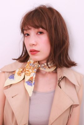 レイヤーほつれカール