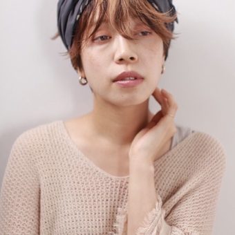 スカーフアレンジ