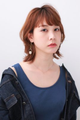 デジタルパーマでつくるウルフスタイル